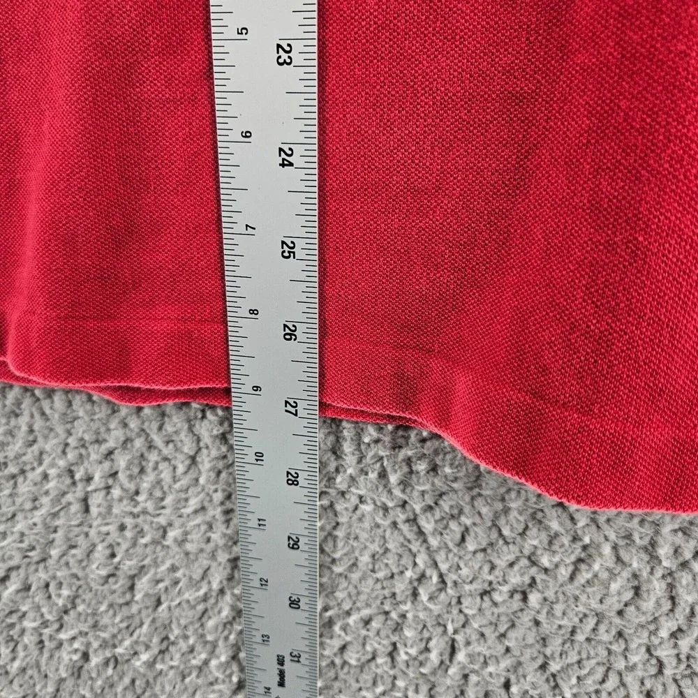 Polo Ralph Lauren Polo Shirt‎ Mens Large Red Short Sleeve Classic Fit Golf Rugby